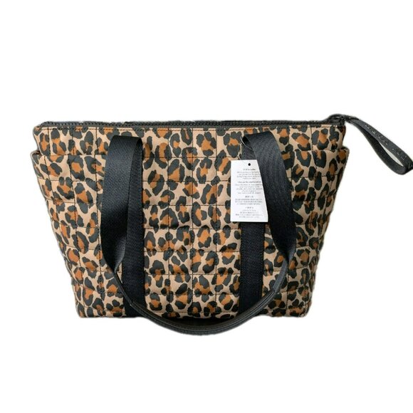 New Kate Spade Camden Spotted Leopard Medium Tote Brown Multi - Picture 4 of 8